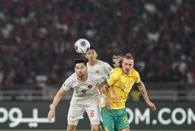 Laga Timnas Indonesia VS Australia Berakhir Imbang Skor 0-0