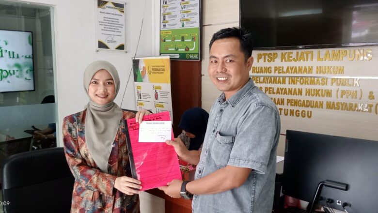 Proyek Disdikbud Lampung Timur dilaporkan LSM Gembok dan Rubik ke Kejati Lampung