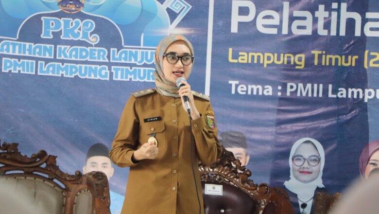 Pemprov Lampung Dukung Pelatihan Kader PMII di Lampung Timur