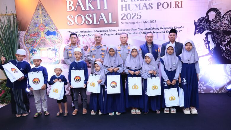 Rakernis Humas Polri 2025 Dibuka dengan Bakti Sosial dan Bakti Kesehatan di Akpol Semarang