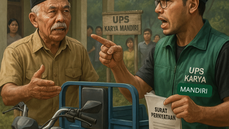 Klarifikasi Kades Dipatahkan! Ketua UPS Ungkap Penguasaan Motor Secara Sepihak!